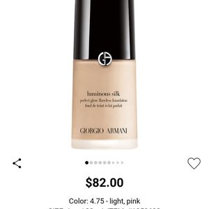 Armani luminous silk foundation